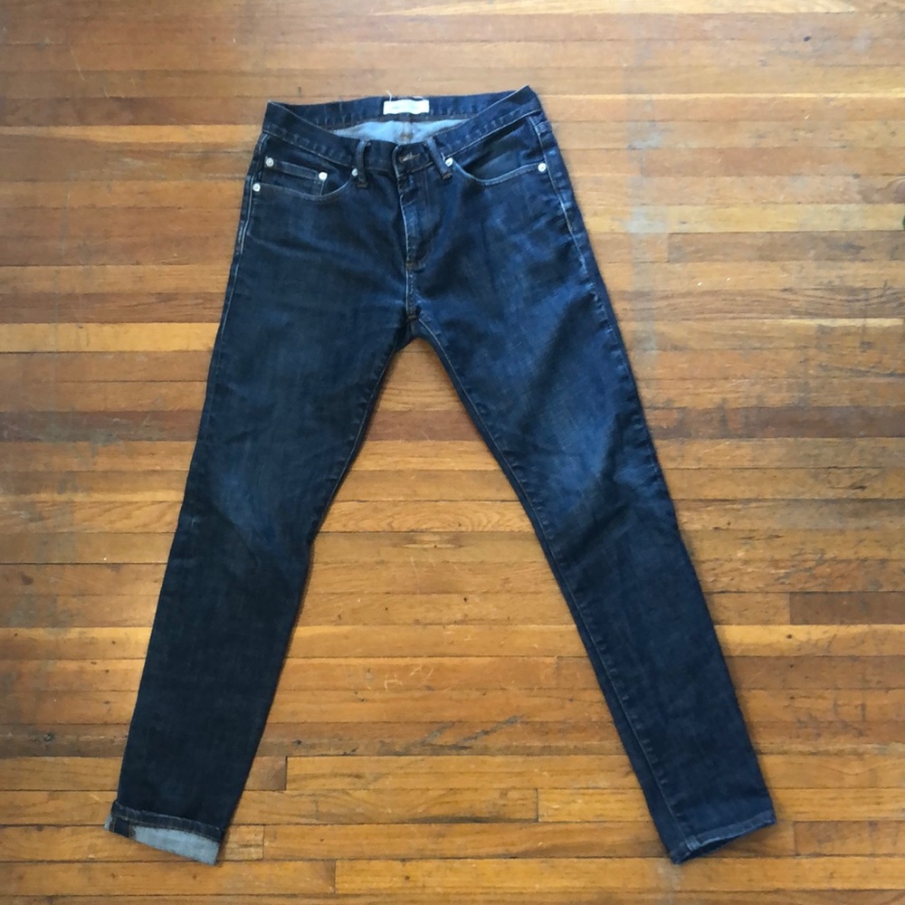 Dark blue Gap 1969 skinny jeans (men’s 28x30)